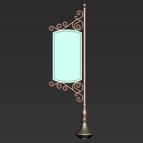 30 Iron Hanging Sign Board Base and High Mesh Vol 3