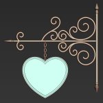 30 Iron Hanging Sign Board Base and High Mesh Vol 3