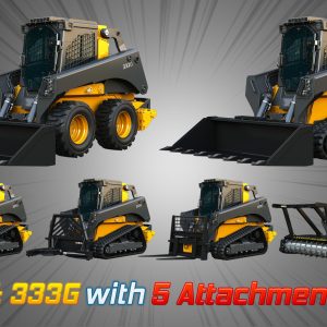 332G and 333G with 5 Attachments