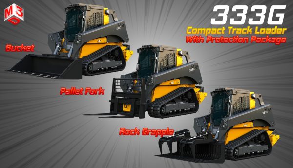 333G Compact Track Loader - 3 in 1
