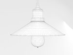 Industrial Black Hanging LED Lamp