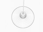 Industrial Black Hanging LED Lamp