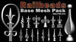 35 Railheads Base Mesh Pack