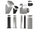 377 Raggio Lightstar Collection of street lamps