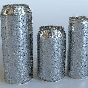 3D Beverage Can Wet - 3DS Max and CORONA RENDER