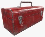 3D model Retro Toolbox Game Ready PBR Textures