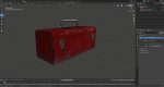 3D model Retro Toolbox Game Ready PBR Textures