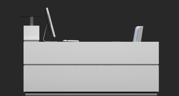 3D Reception Desk 03
