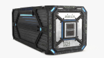 3D Sci-fi Container set of 3 v2