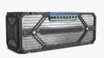 3D Sci-fi Container set of 3 v2