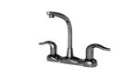 3D Tap kitchen faucet with two handles