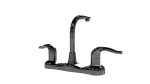 3D Tap kitchen faucet with two handles