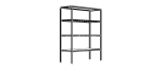 4-Tier Aluminum Storage Shelving Unit