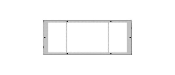 4-Tier Aluminum Storage Shelving Unit