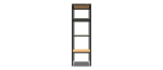 4-Tier Aluminum Storage Shelving Unit