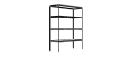 4-Tier Aluminum Storage Shelving Unit