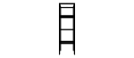 4-Tier Aluminum Storage Shelving Unit