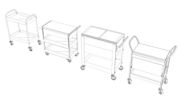 4 Tool carts