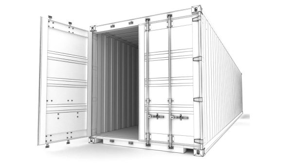 40 feet COSCO standard shipping container