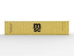 40 feet MSC standard shipping container