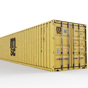 40 feet MSC standard shipping container