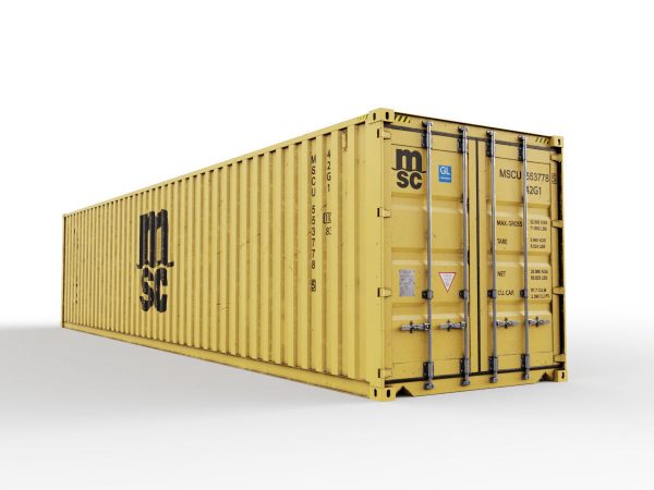 40 feet MSC standard shipping container