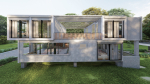40 ft Five Container Two Story House 3D Model 3ds Max