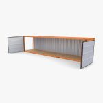 40ft Shipping Container Side Open High Cube