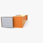40ft Shipping Container Side Open High Cube