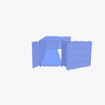 40ft Shipping Container Side Open High Cube