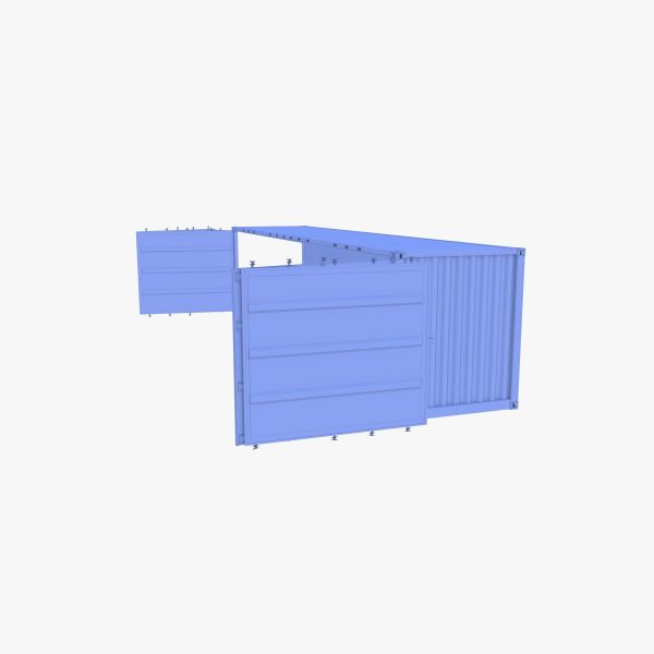 40ft Shipping Container Side Open High Cube