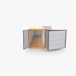 40ft Shipping Container Side Open High Cube