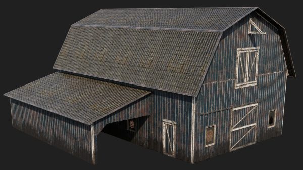 41-42-43-44 - Farm Buildings 4K PBR GameReady