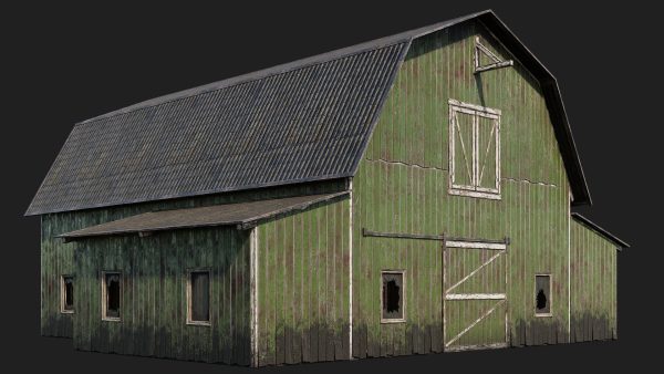 41-42-43-44 - Farm Buildings 4K PBR GameReady