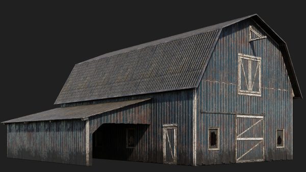41-42-43-44 - Farm Buildings 4K PBR GameReady