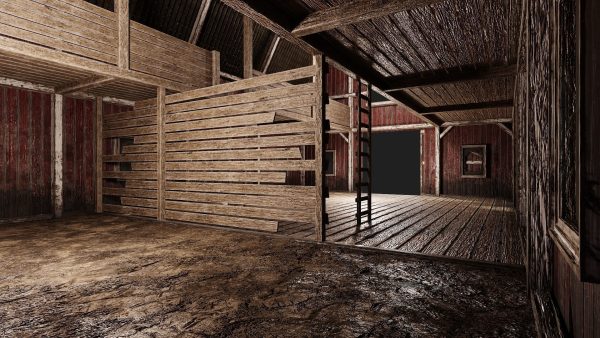 41-42-43-44 - Farm Buildings 4K PBR GameReady