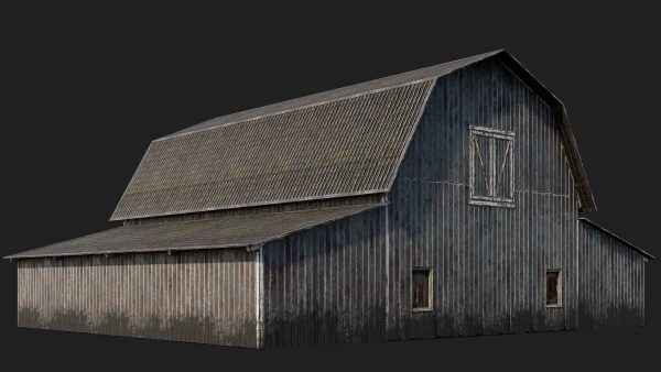 41-42-43-44 - Farm Buildings 4K PBR GameReady
