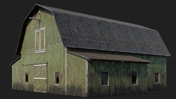 41-42-43-44 - Farm Buildings 4K PBR GameReady