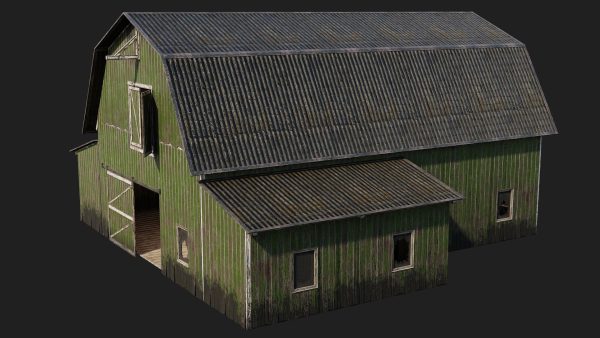 41-42-43-44 - Farm Buildings 4K PBR GameReady
