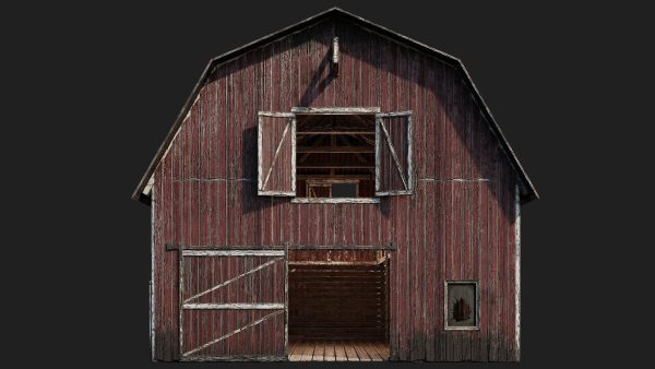 41-42-43-44 - Farm Buildings 4K PBR GameReady