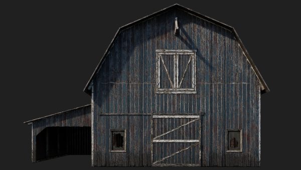 41-42-43-44 - Farm Buildings 4K PBR GameReady