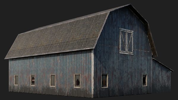 41-42-43-44 - Farm Buildings 4K PBR GameReady