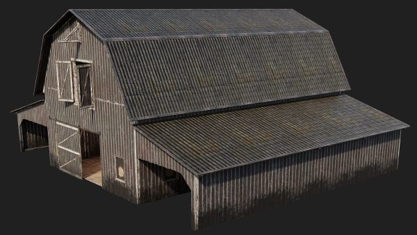 41-42-43-44 - Farm Buildings 4K PBR GameReady