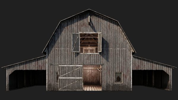 41-42-43-44 - Farm Buildings 4K PBR GameReady