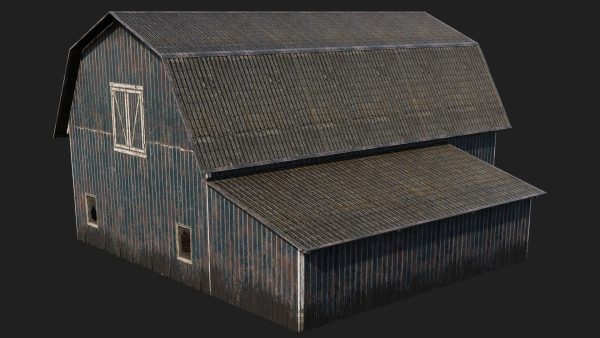 41-42-43-44 - Farm Buildings 4K PBR GameReady