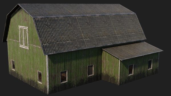 41-42-43-44 - Farm Buildings 4K PBR GameReady