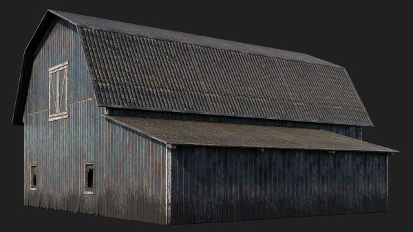 41-42-43-44 - Farm Buildings 4K PBR GameReady