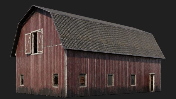 41-42-43-44 - Farm Buildings 4K PBR GameReady