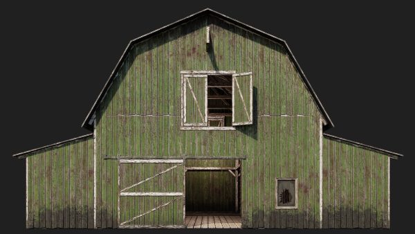 41-42-43-44 - Farm Buildings 4K PBR GameReady