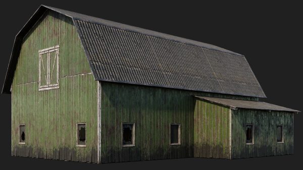 41-42-43-44 - Farm Buildings 4K PBR GameReady